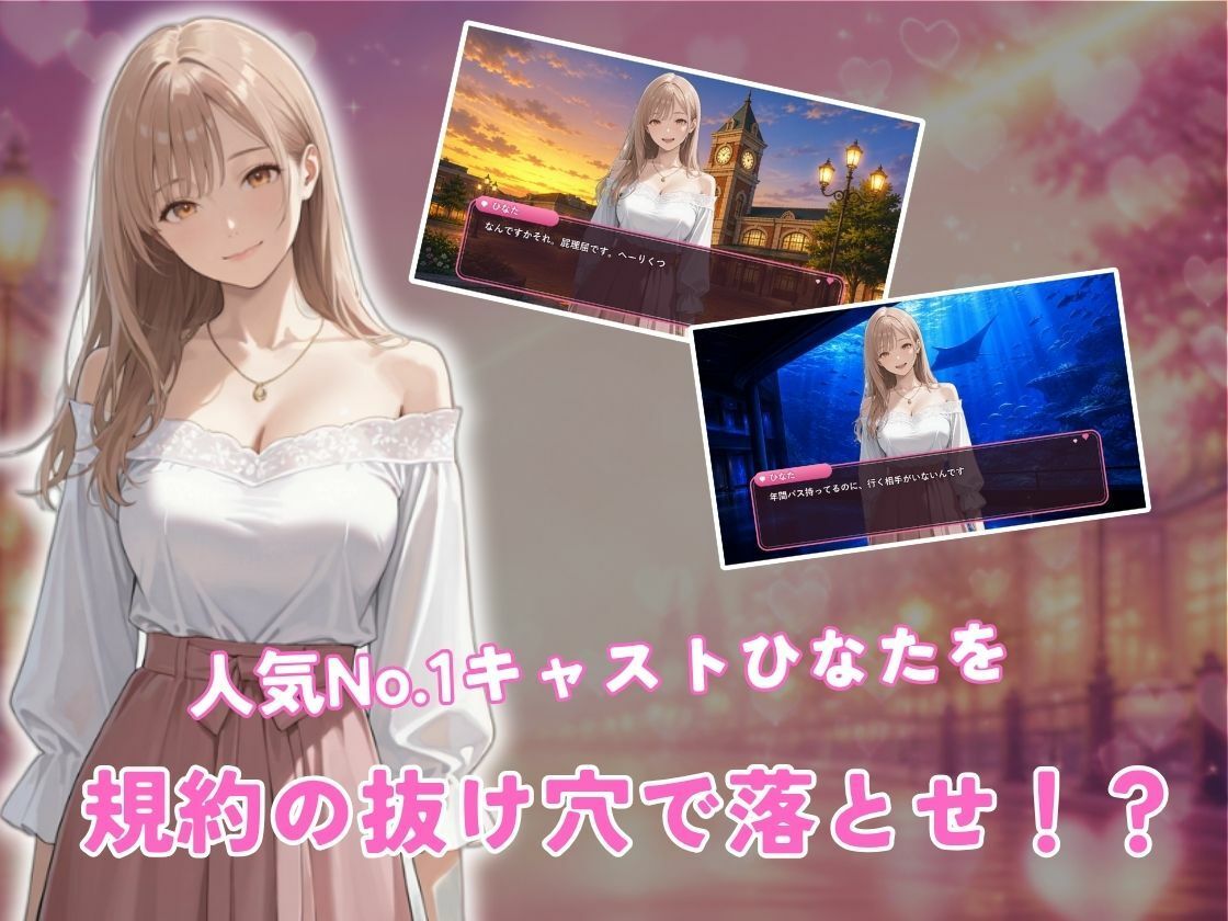 レンタル彼女の利用規約 〜接触禁止条項の抜け穴を探す10回の指名〜 画像1