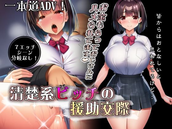 おとなし系ビッチの援◯交際