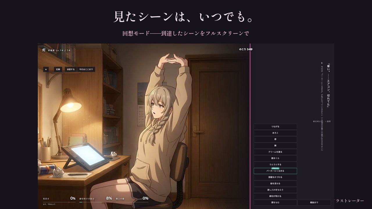 締切明けだけ甘えてくる隣のイラストレーター〜寝てない七日間、壁一枚の向こう〜 画像8