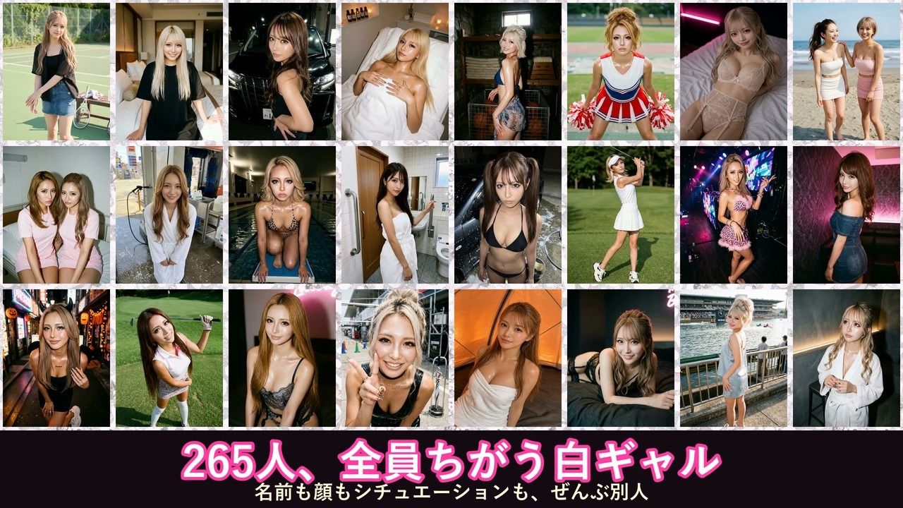 ドパギャル!!ホワイトオパール☆ 〜白ギャル動画ガチャコレクション〜 画像2