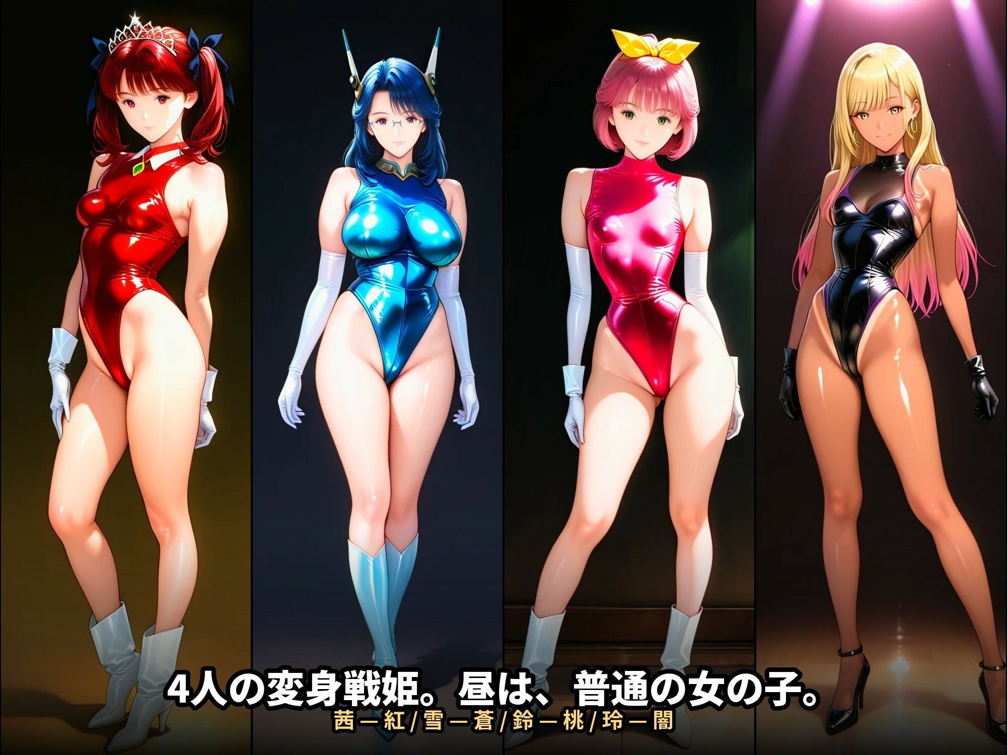 戦隊戦姫サバイバー  負けてひん剥かれるほどビクンビクン強くなる