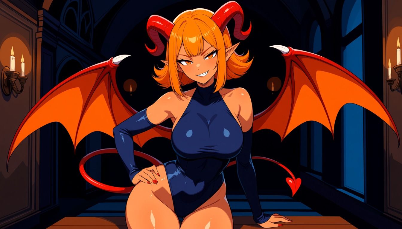 サキュバスの夜遊戯 画像4