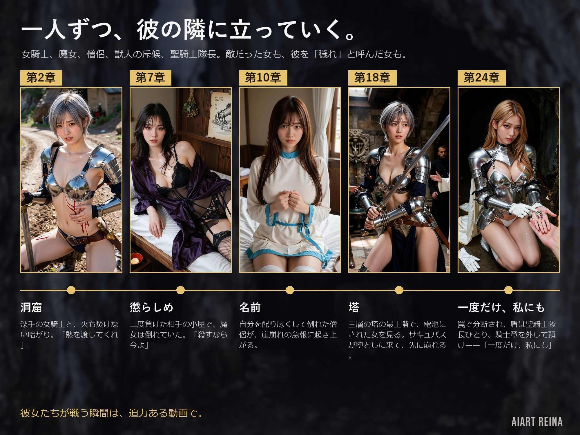 史上最弱の召喚者 〜絶頂させるほど強くなる異世界ハーレム〜 第一話<ノベルゲーム>(実写系) 画像5