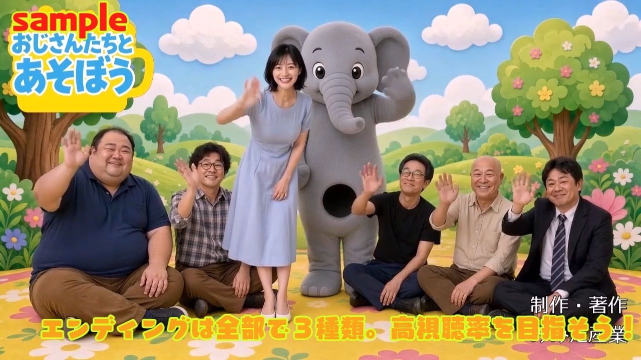 おじさんたちとあそぼう〜エロ教育番組ディレクターゲーム〜 画像9