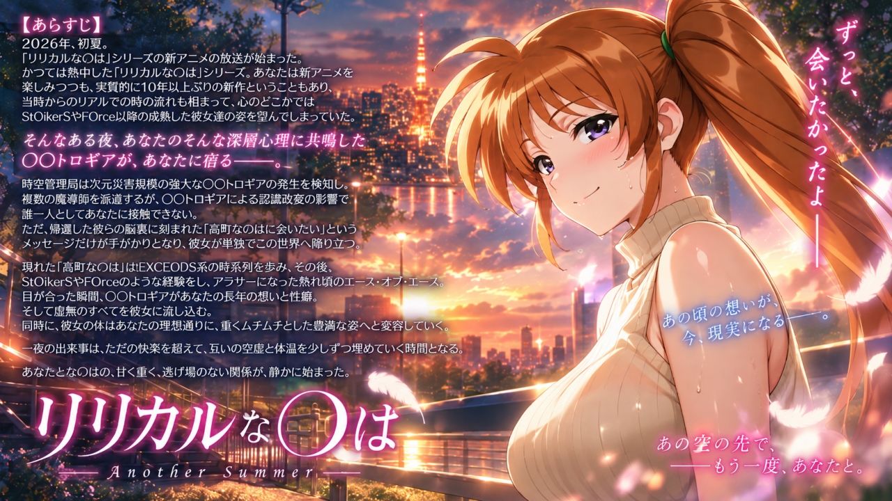 リリカルな〇はMILF 〜熟れた白い悪魔と、虚無と甘淫のロストロ〇ア〜 画像1