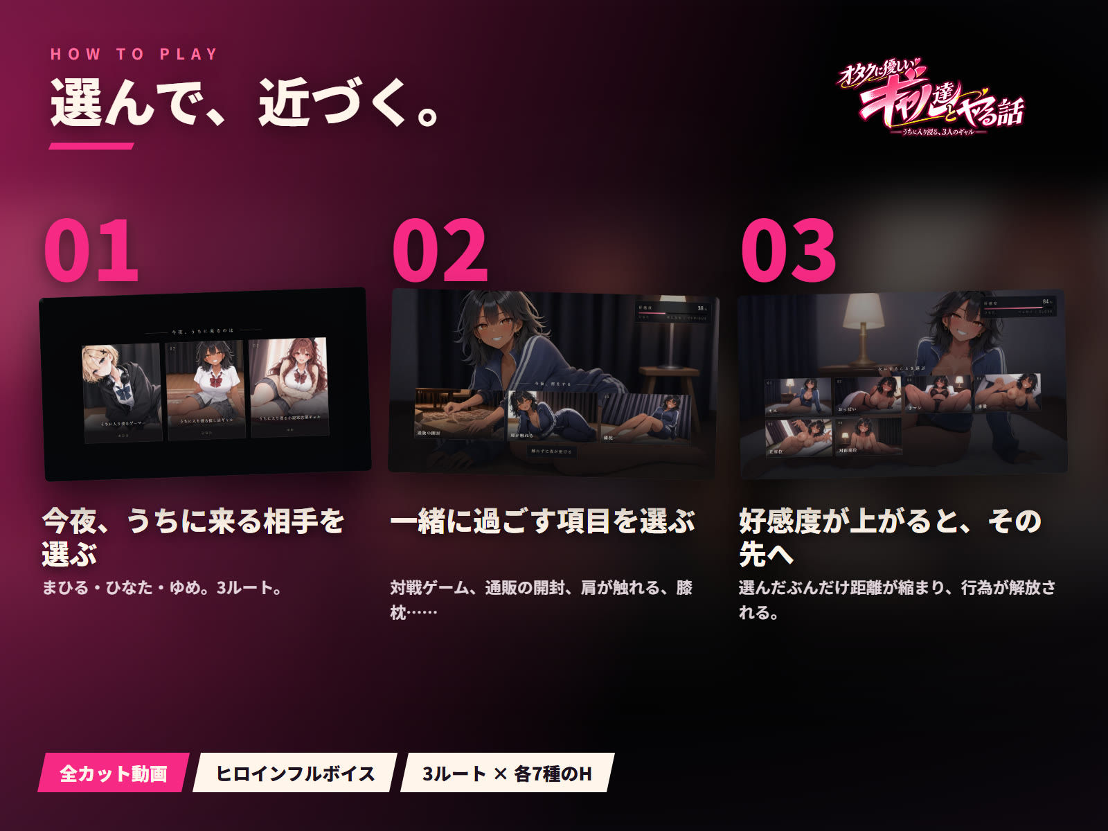 オタクに優しいギャル達とヤる話 画像2