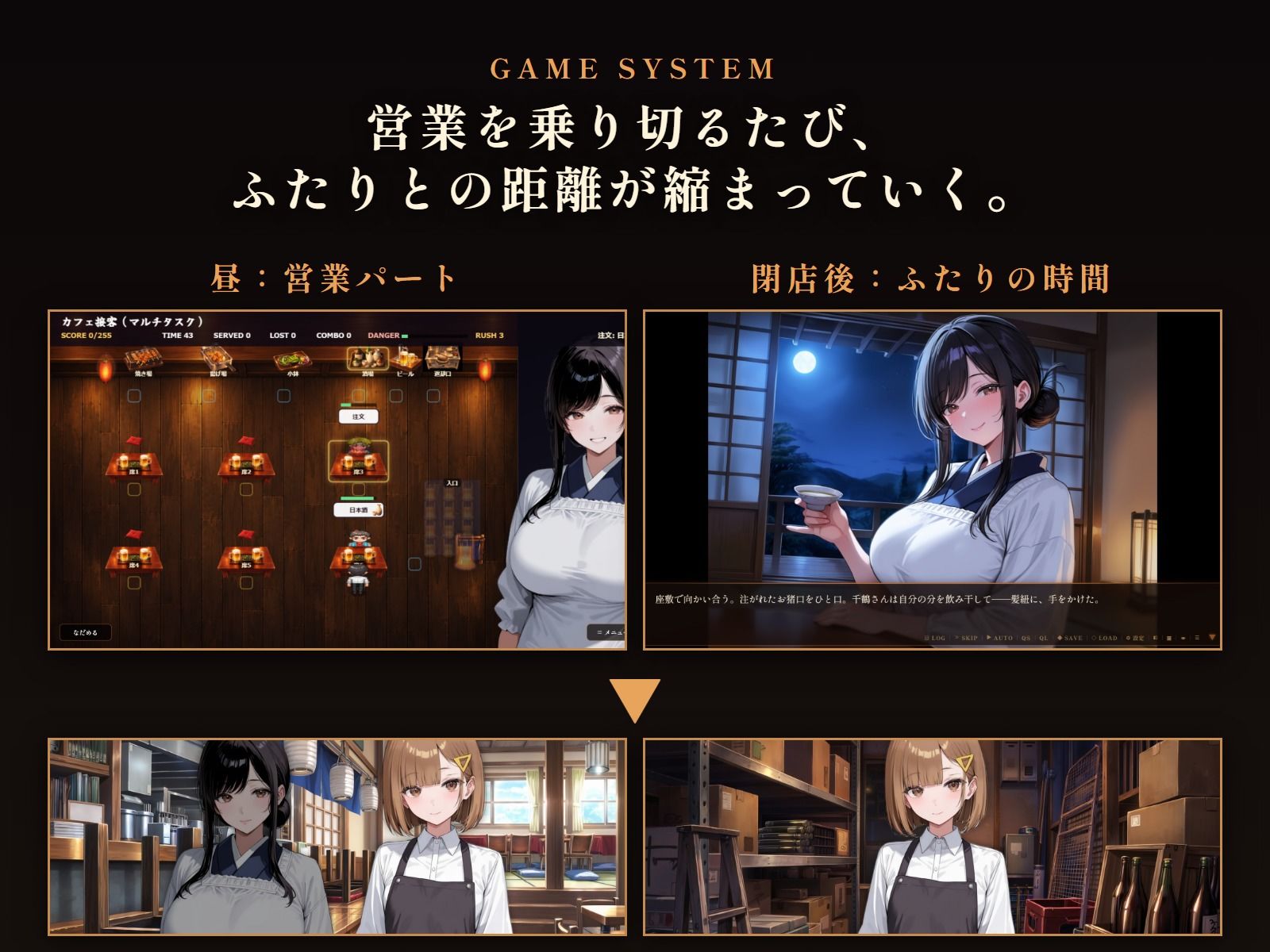 灯りを落として 〜閉店後の居酒屋で、店主と先輩に甘やかされる夜〜 画像6