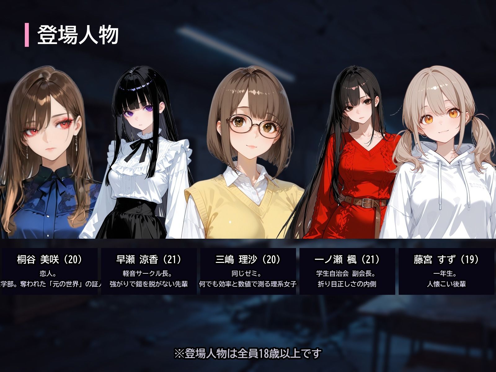 常識崩壊 〜常識を書き換えられた女子大生5人を、わからせて取り戻す〜 画像1