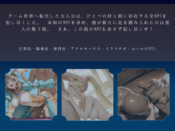 【NPC姦】アルディシア・フロンティア【亜人の街編】