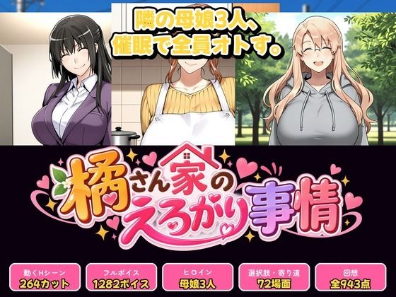 橘さん家のえろがり事情 【母娘三人】―催●アプリでえろがる十四日―