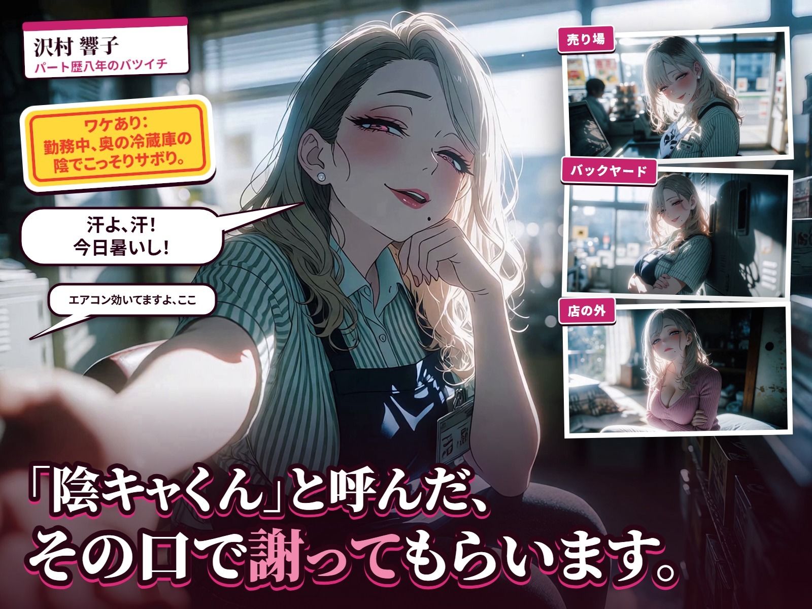 ワケあり人妻パート、夕方シフトで弱み握りました。 画像3
