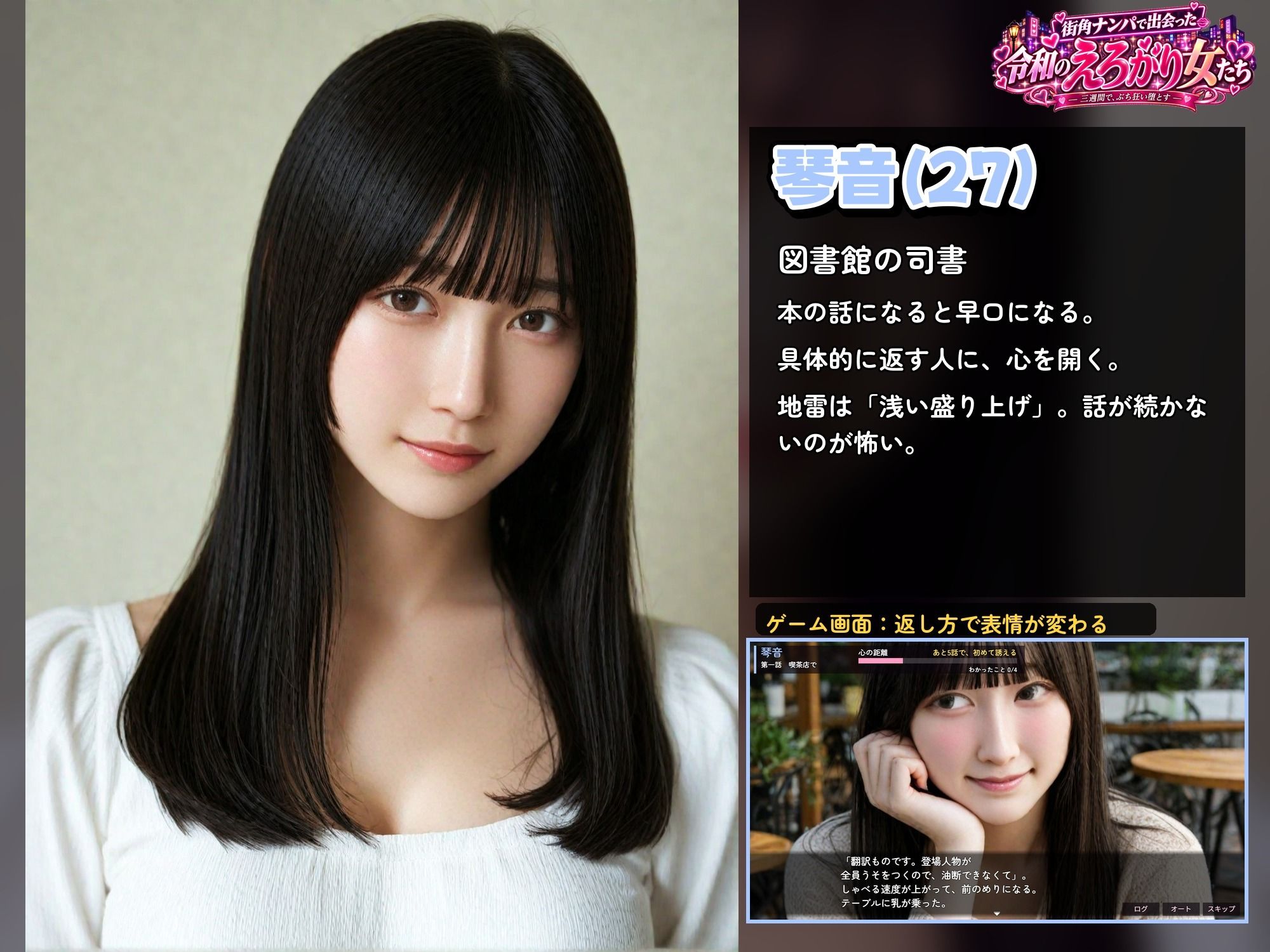 【ゲスな本音のナンパADV】街角ナンパで出会った令和のえろがり女たち ― 三週間で、ぶち狂い堕とす ― 画像2