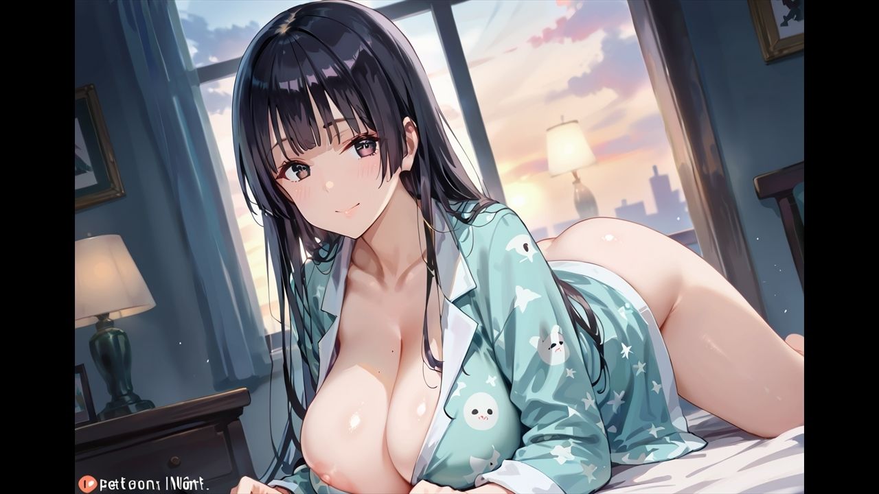 紬色の夜と、さよならまで【巨乳彼女×パジャマ×中出し】 画像3
