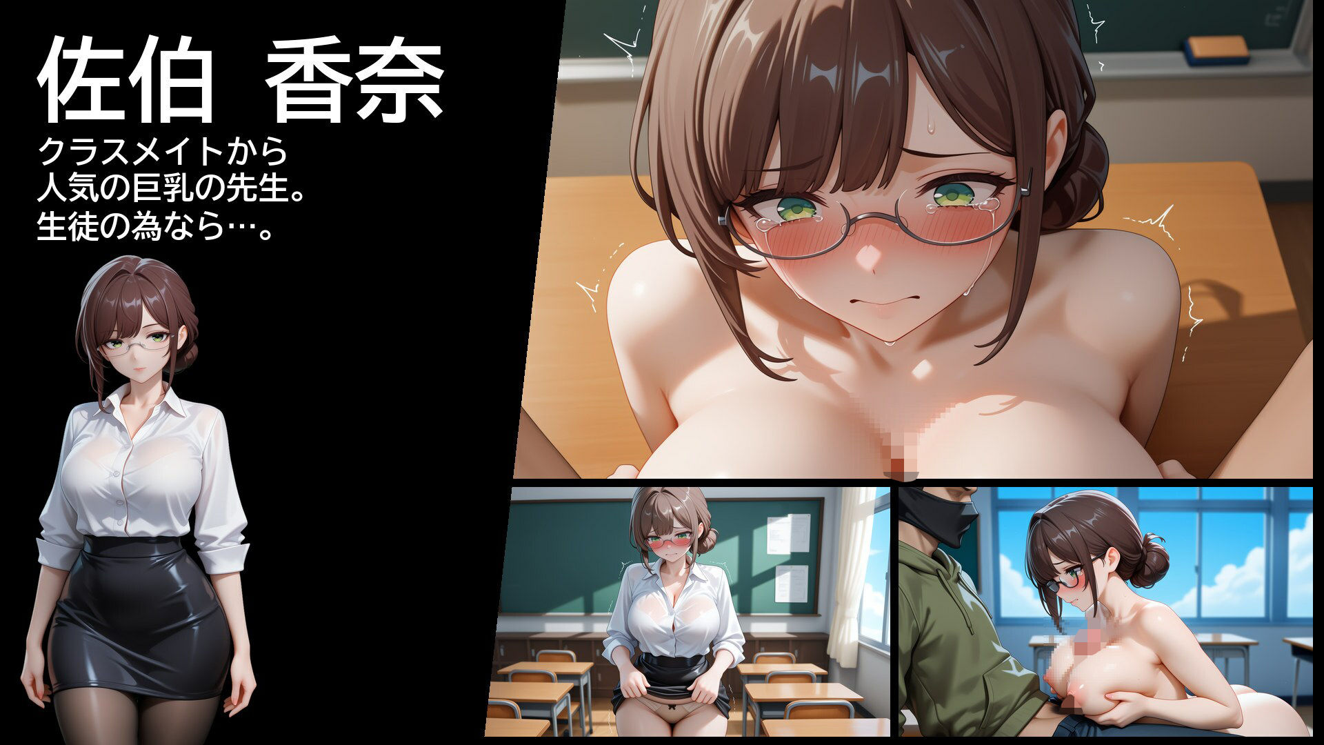 占拠された学園   〜クラスの女性が恥ずかしい思いをさせられる〜