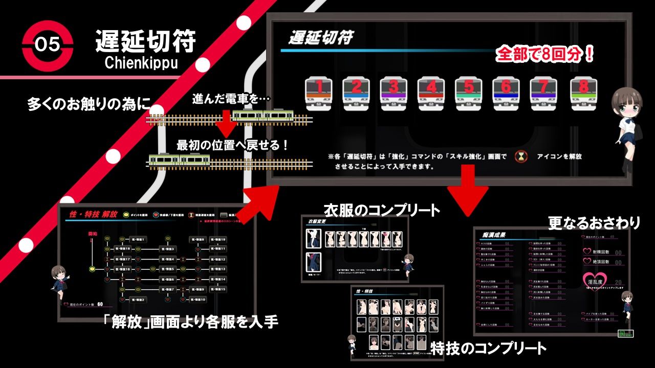 ドキドキ痴●電車2 画像5