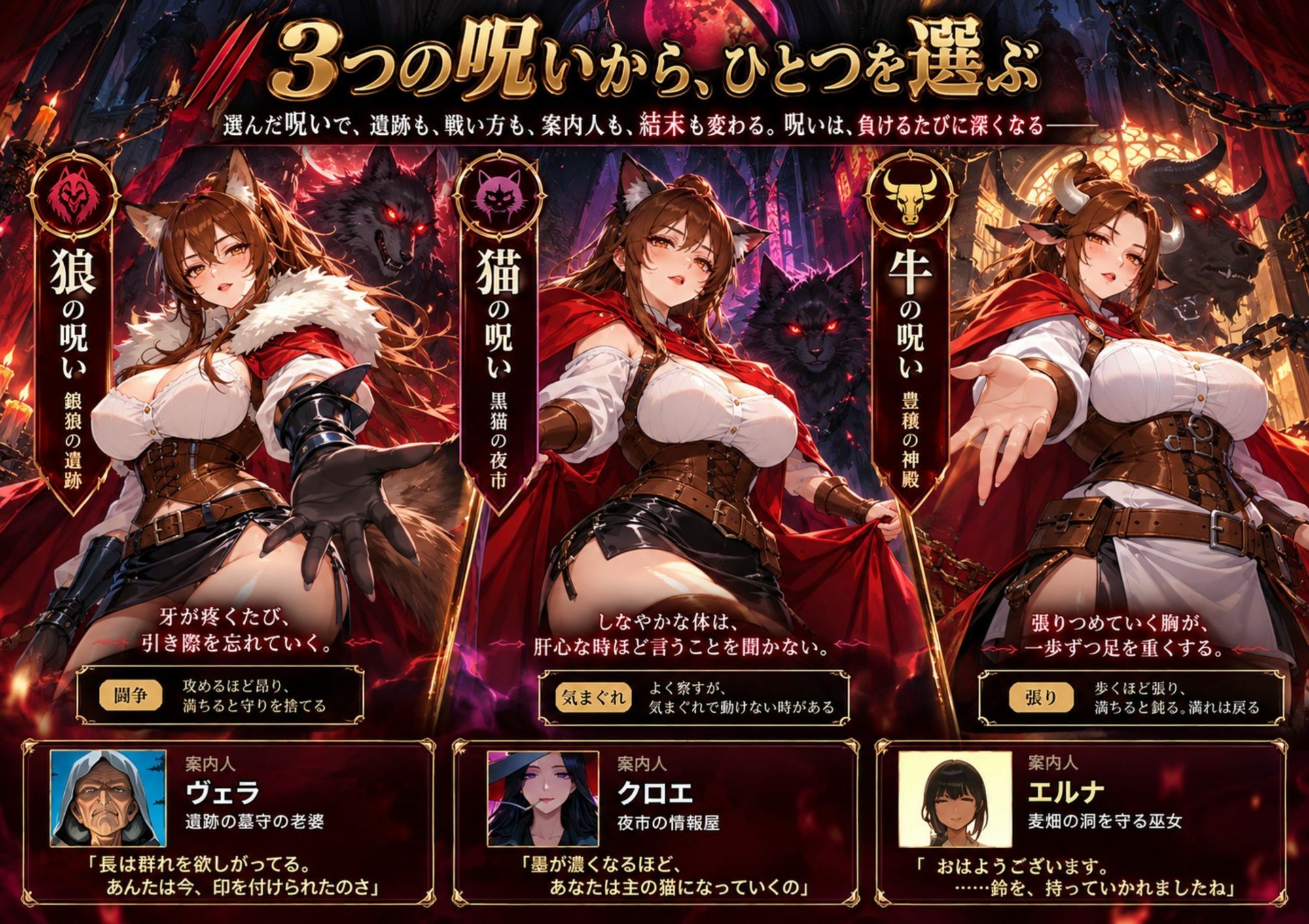 獣化の呪い サンプル1