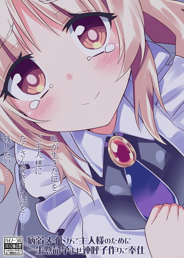 病弱メイドがご主人様のために一生懸命孕ませ連呼子作りご奉仕 画像3