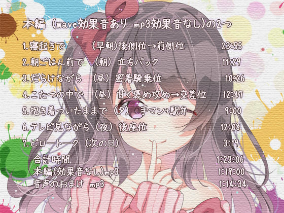 必然的セックス欲求 音声 画像1