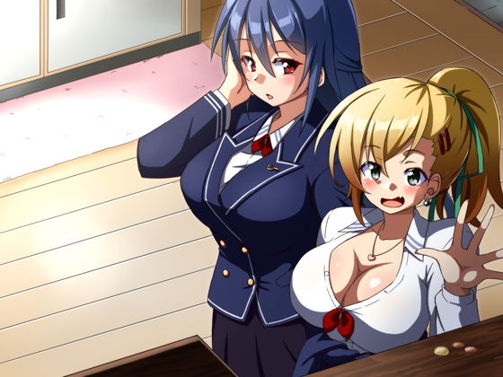 番台ショタ＋巨乳JK×2 ふぇちねいしょん エロ画像2