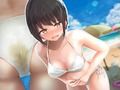 【我慢/お漏らし】後輩彼女が海でお漏らしする話。