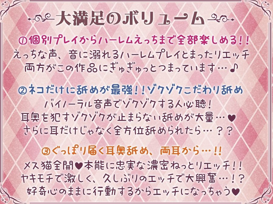 【舐め溺れ/ゾクゾク体験】イき返って恩返しニャ！〜ハーレムも個別も充実☆4時間30分〜 画像2