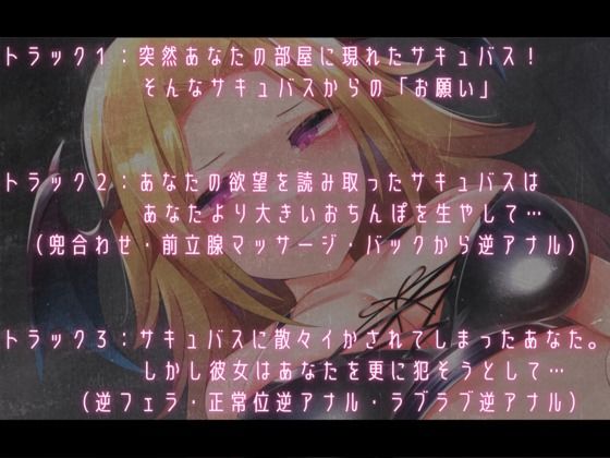 サキュバスナイト〜深夜に突然やってきたふたなりサキュバスに逆アナルで女の子にされちゃう音声〜 画像2