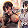 【オホ声】低音ボイス爆乳長身後輩JKとドスケベ強●ナマ搾精レッスン