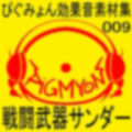 ぴぐみょん効果音素材集009戦闘武器サンダー
