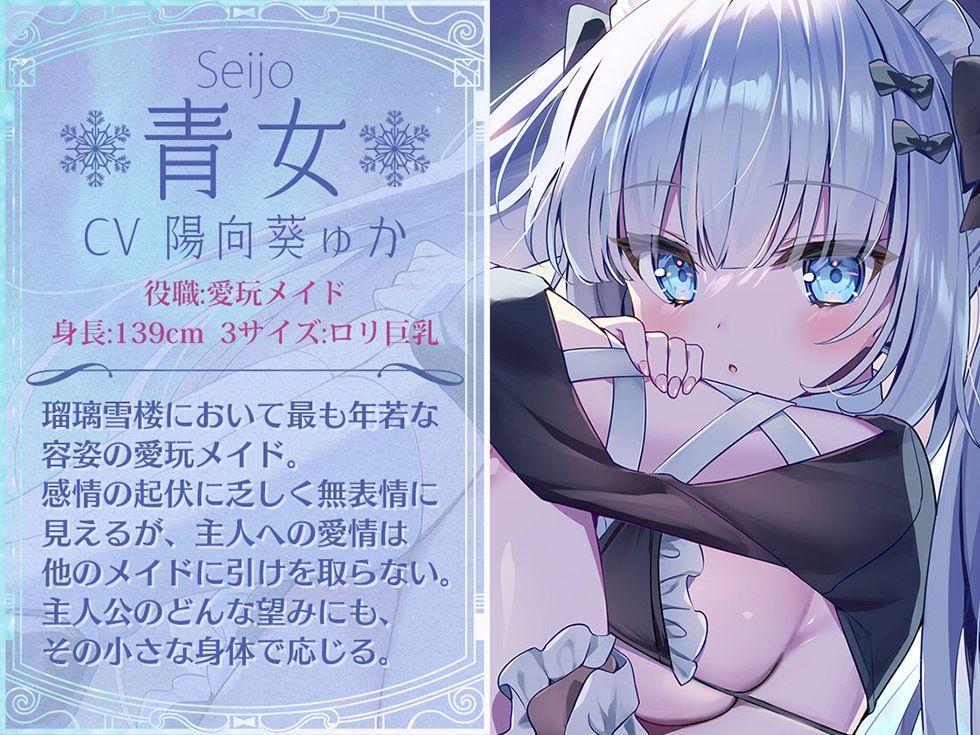 瑠璃雪楼の狂詩曲 愛玩メイド青女の肛悦【KU100ハイレゾ】 画像4