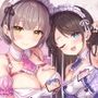 妊活当番♪-あなたに想いを寄せるメイドJD2人の自室に招かれてベッドで乳首責め密着えっち！→危険日おま◯こに挿れたまま2連続中出し＆遺伝子まぜまぜ受精♪-【KU100】