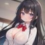 【KU100】清楚風紀委員長はドS変態美女だった！？弱みを握られ射精専用マシーンにさせられる