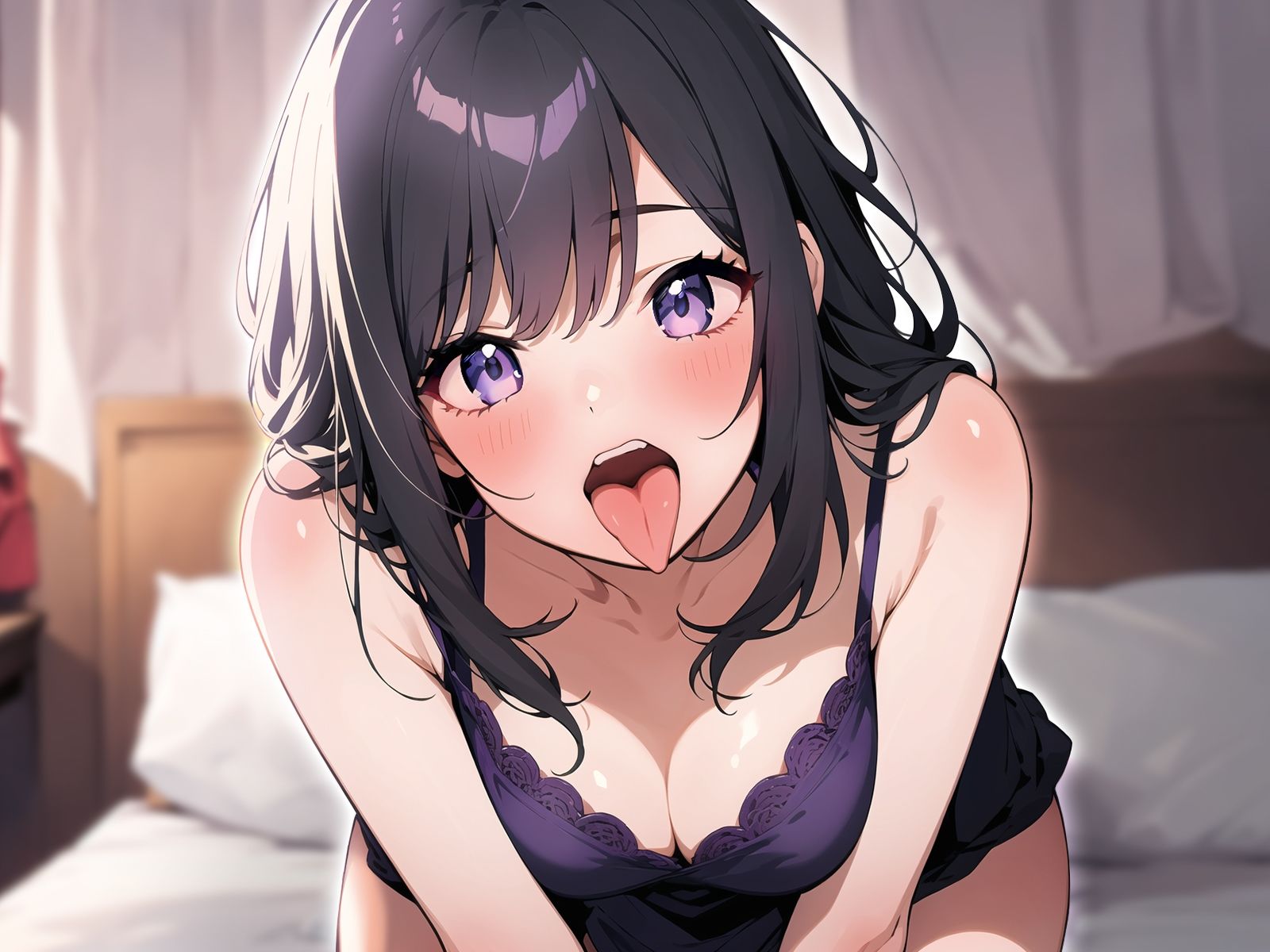 サンプル画像4:べろちゅー大好きドスケベ人妻のフェラ抜き風俗アルバイト〜好みすぎるおち◯ぽで理性崩壊！逆中出し交渉〜(ちゃんとぴ発電所) [d_367559]