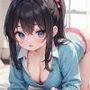 【KU100】女友達に後ろから抱きつかれながら寸止め甘々手コキ