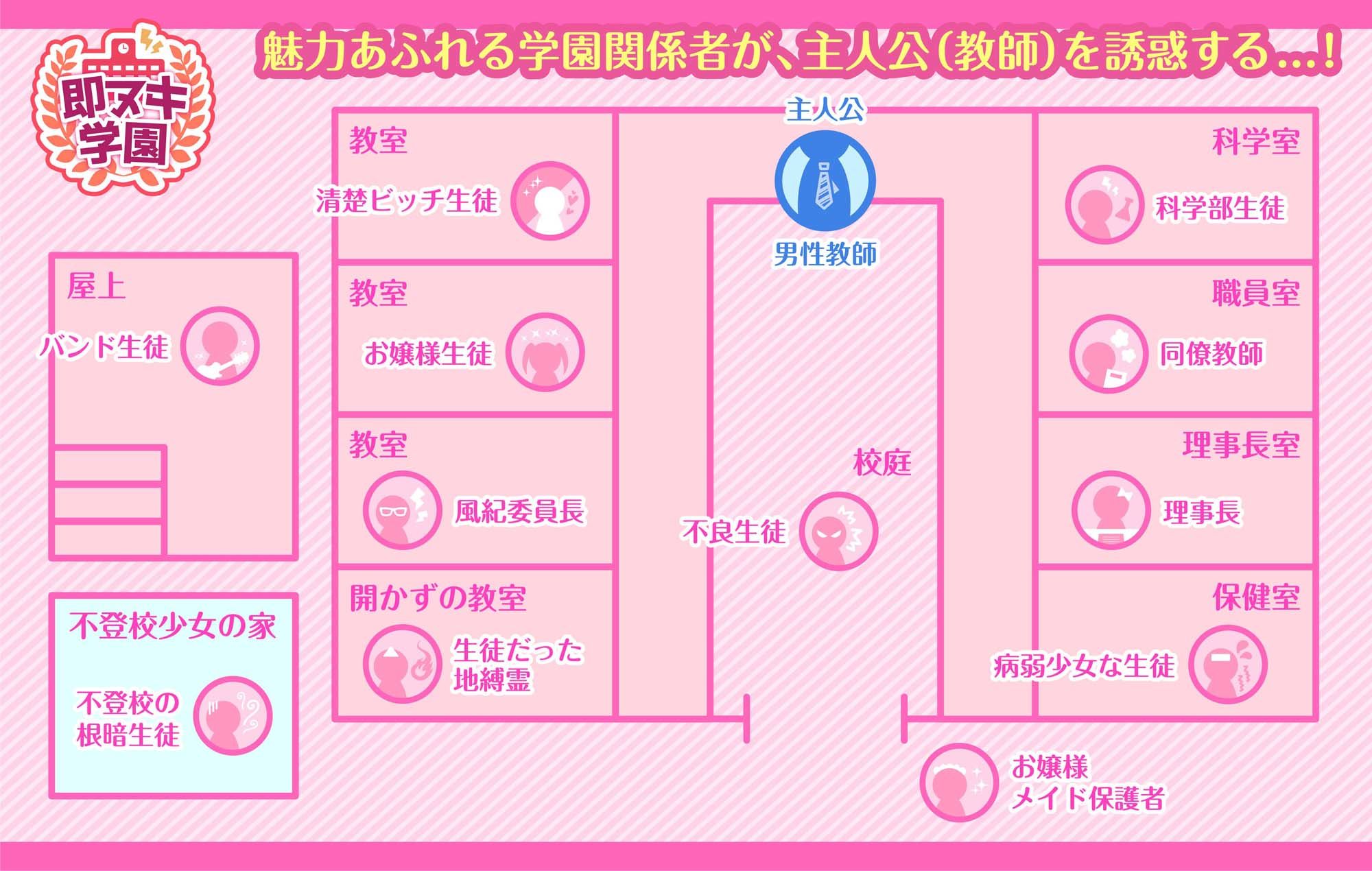 【即ヌキ学園】不登校！〜自信がない不登校根暗JKの自己肯定感を爆アゲえっち〜【3時間目】 画像2