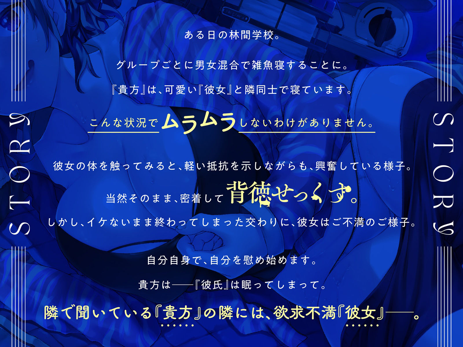 【フォーリー「胸糞」NTR】眠姦学校〜彼氏持ちJKを寝取（ラセ）る〜【ダブルダミーヘッド収録】 画像2