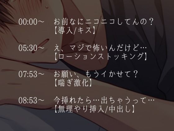 ヤダヤダ言いながらローションストッキングに付き合ってくれる彼氏〜イっても動きを止めなかったら喘ぎまくりました〜（CV:万千×シナリオ:咲夜）