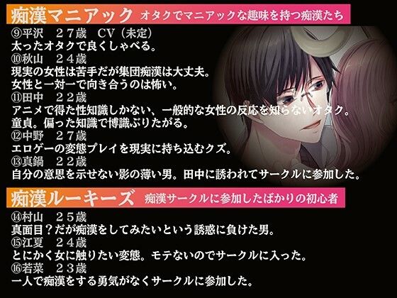 集団痴●電車 20人の男たちに触られながら次々とチ●ポを挿入されてしまう 画像3