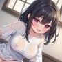 【KU100】デカくてやかましい彼女と寝起きの甘々えっち