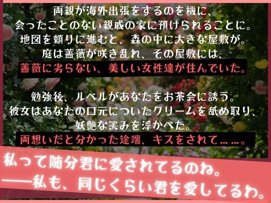 【CV.結女】薔薇姫の森〜あなたを魅了する赤い薔薇〜 画像2