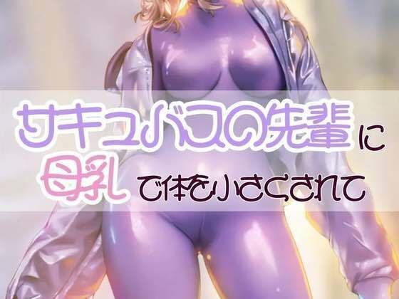 サキュバスの先輩に母乳で体を○さくされて…