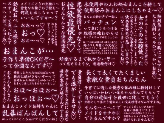 【淫語・嘘オホ・オス心情アテレコ】クールな幼馴染メイドと毎晩両思い中出しエッチ・バイノーラル 画像3