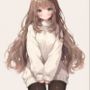 お布団擬人化ママのセーターおっぱいとタイツ太ももコキ