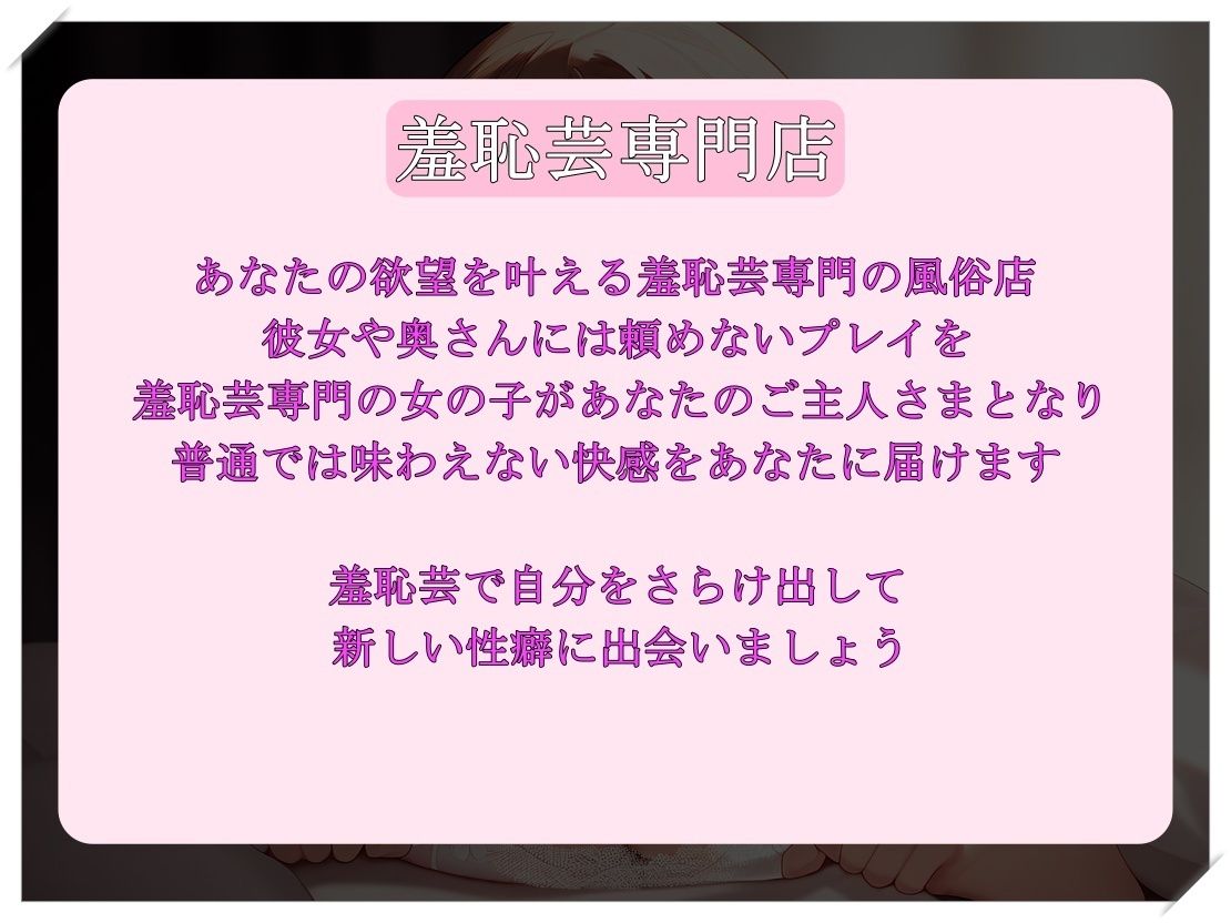 露出プレイのできる羞恥芸専門風俗店 画像2