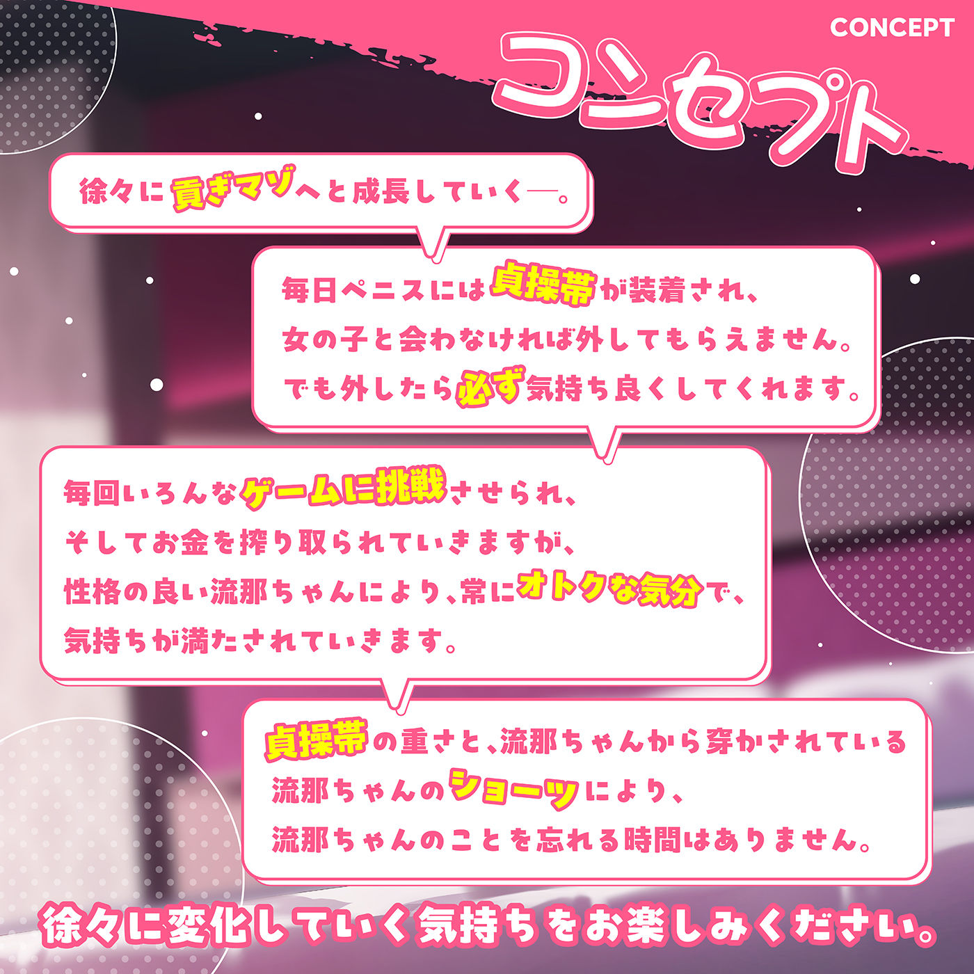 【射精管理×貞操帯×貢ぎマゾ】おちんぽ管理「貢ぎマゾ成長日記」～外出時は貞操帯と女の子のショーツ着用///～3