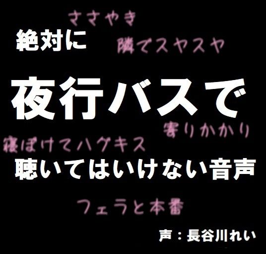 絶対に夜行バスで聴いてはいけない音声【囁き/耳舐め/フェラ/おさわり/本番】 画像1