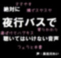 絶対に夜行バスで聴いてはいけない音声【囁き/耳舐め/フェラ/おさわり/本番】 画像1