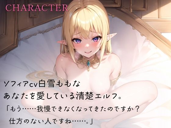 お淑やかエルフはイチャラブセックスでびしょ濡れ2