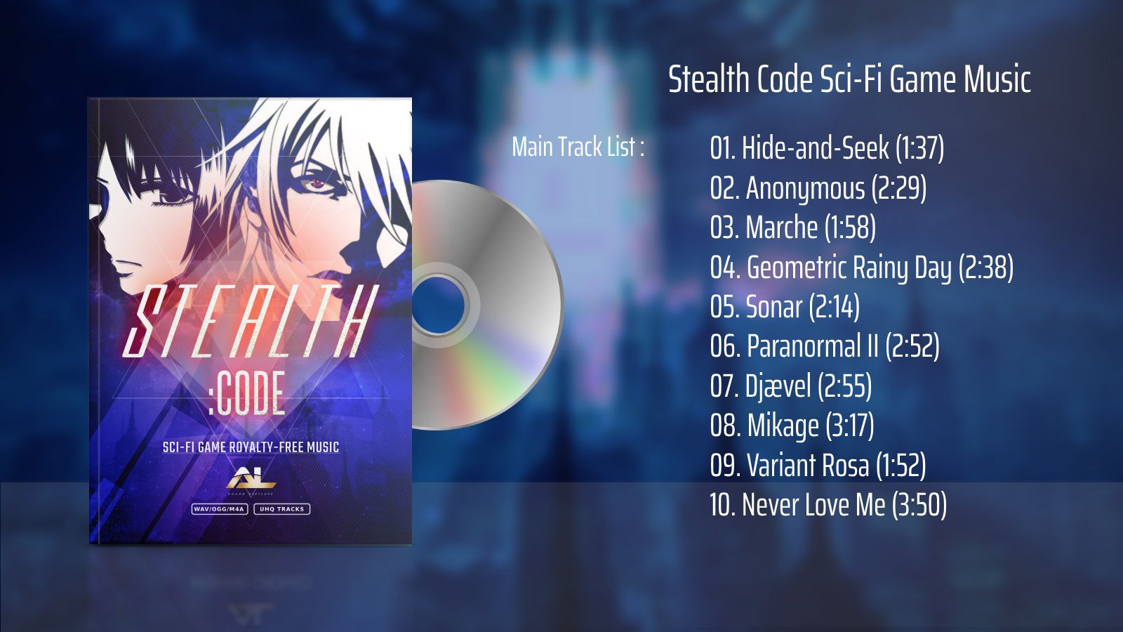 【BGM素材】Stealth Code Sci-Fi Game Music 画像1