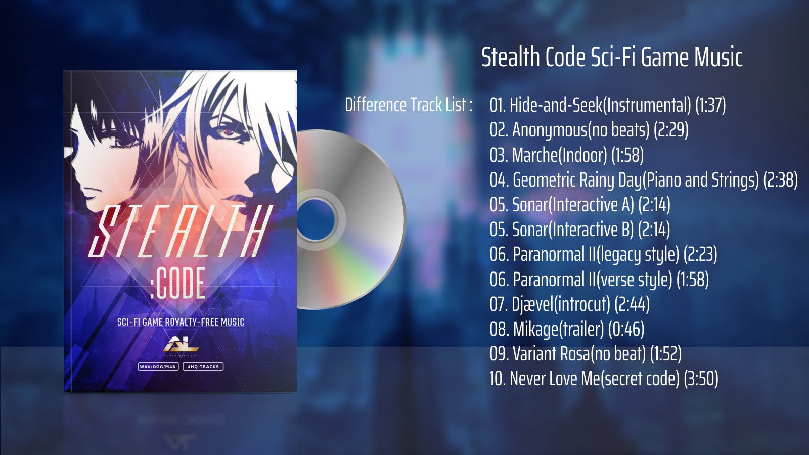 【BGM素材】Stealth Code Sci-Fi Game Music 画像2