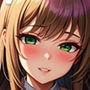 エッチな表情で誘惑してくる爆乳メイドの中出しご奉仕